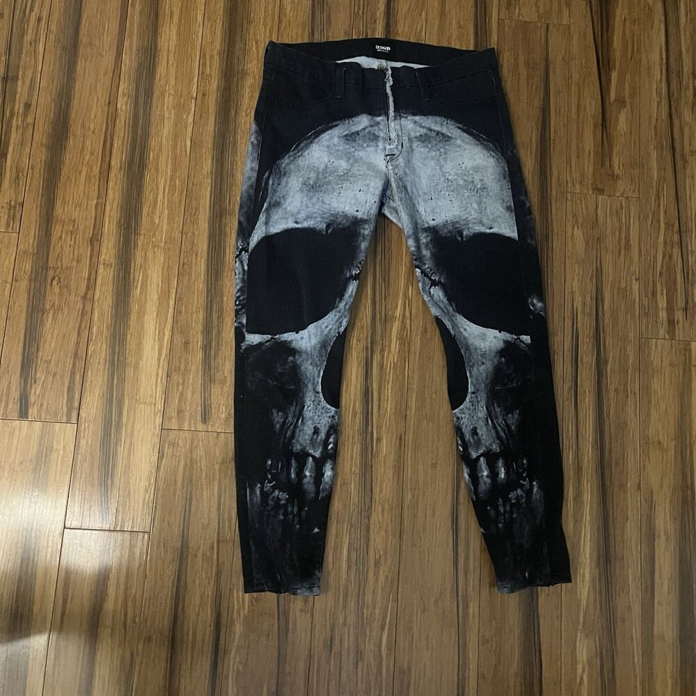 Hudson Jeans Limited Edition Skull Design